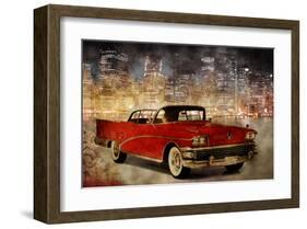 NY Drive II-null-Framed Art Print