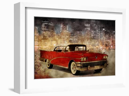 NY Drive II-null-Framed Art Print