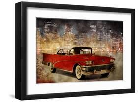 NY Drive II-null-Framed Art Print