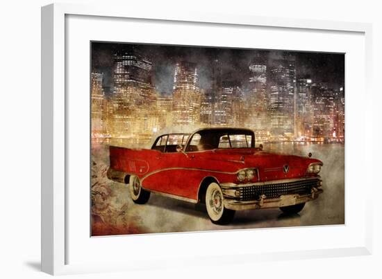 NY Drive II-null-Framed Art Print