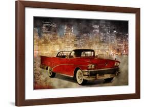 NY Drive II-null-Framed Art Print