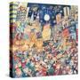 NY Eve 2000 Horiz-Bill Bell-Stretched Canvas