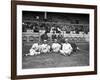 NY Giants and Cincinnati Reds Players, Baseball Photo - New York, NY-Lantern Press-Framed Art Print