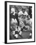 NY Giants Player Sam Huff-Francis Miller-Framed Premium Photographic Print