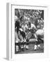 Ny Giants Player Sam Huff-null-Framed Premium Photographic Print