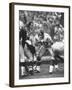 Ny Giants Player Sam Huff-null-Framed Premium Photographic Print