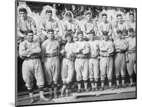 NY Giants Team, Baseball Photo No.1 - New York, NY-Lantern Press-Mounted Art Print