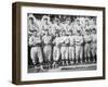 NY Giants Team, Baseball Photo No.1 - New York, NY-Lantern Press-Framed Art Print