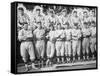 NY Giants Team, Baseball Photo No.1 - New York, NY-Lantern Press-Framed Stretched Canvas