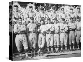 NY Giants Team, Baseball Photo No.1 - New York, NY-Lantern Press-Stretched Canvas