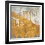 NY Gold Bridge at Dusk I-Dan Meneely-Framed Art Print