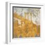 NY Gold Bridge at Dusk I-Dan Meneely-Framed Art Print