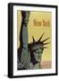 NY Liberty-null-Framed Premium Giclee Print