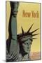 NY Liberty-null-Mounted Premium Giclee Print