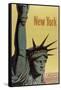 NY Liberty-null-Framed Stretched Canvas