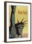 NY Liberty-null-Framed Giclee Print