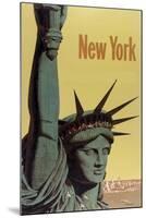 NY Liberty-null-Mounted Giclee Print