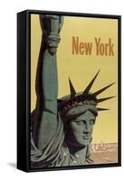 NY Liberty-null-Framed Stretched Canvas