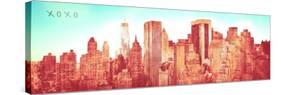 NY Love XOXO-Susan Bryant-Stretched Canvas