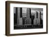 NY, New York, USA - Condos and Apartment buildings on the Hudson River, Upper west side-Panoramic Images-Framed Photographic Print