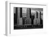 NY, New York, USA - Condos and Apartment buildings on the Hudson River, Upper west side-Panoramic Images-Framed Photographic Print