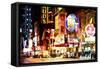 NY Night Life-Philippe Hugonnard-Framed Stretched Canvas