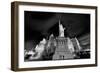 NY NY Las Vegas BW-Steve Gadomski-Framed Photographic Print