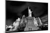 NY NY Las Vegas BW-Steve Gadomski-Mounted Photographic Print