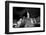 NY NY Las Vegas BW-Steve Gadomski-Framed Premium Photographic Print