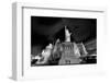 NY NY Las Vegas BW-Steve Gadomski-Framed Premium Photographic Print