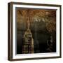 NY NY NY-Jace Grey-Framed Art Print