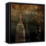 NY NY NY-Jace Grey-Framed Stretched Canvas