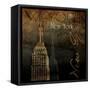 NY NY NY-Jace Grey-Framed Stretched Canvas