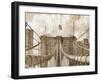 NY on Canvas-Sheldon Lewis-Framed Art Print