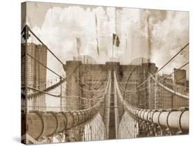 NY on Canvas-Sheldon Lewis-Stretched Canvas