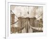 NY on Canvas-Sheldon Lewis-Framed Art Print