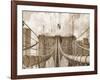 NY on Canvas-Sheldon Lewis-Framed Art Print