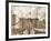 NY on Canvas-Sheldon Lewis-Framed Art Print