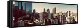 NY Panorama-Susan Bryant-Framed Stretched Canvas