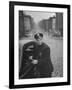 Ny Patrolman James Murphy Standing by His 23 Precinct Squad Car on Street of His East Harlem Beat-Tony Linck-Framed Photographic Print