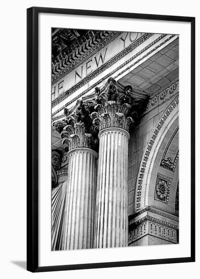 NY Public Library I-Jeff Pica-Framed Photographic Print