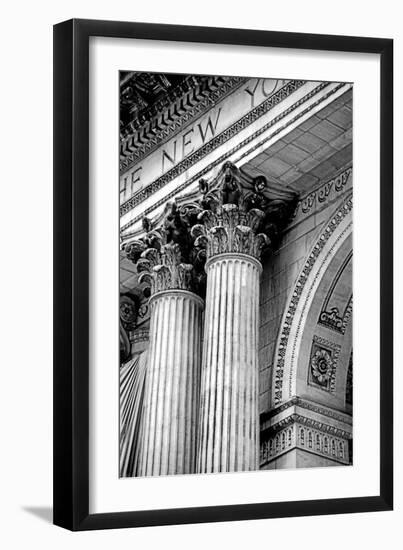 NY Public Library I-Jeff Pica-Framed Photographic Print