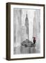 NY Rain-OnRei-Framed Art Print