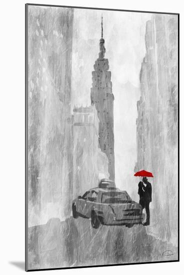 NY Rain-OnRei-Mounted Art Print