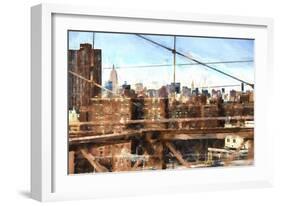 NY Skyline-Philippe Hugonnard-Framed Giclee Print
