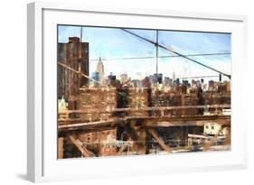 NY Skyline-Philippe Hugonnard-Framed Giclee Print