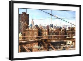 NY Skyline-Philippe Hugonnard-Framed Giclee Print