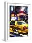 NY Taxi-Philippe Hugonnard-Framed Giclee Print