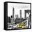 NY Taxis Bridge-Philippe Hugonnard-Framed Stretched Canvas