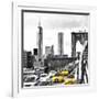 NY Taxis Bridge-Philippe Hugonnard-Framed Giclee Print